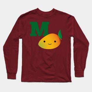 M is for Mango Long Sleeve T-Shirt